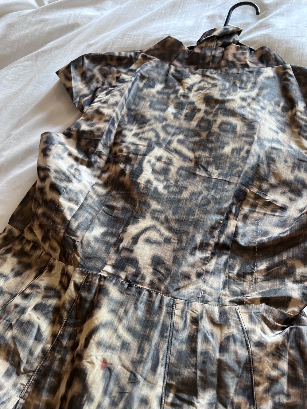 L.A.M.B. 2008 spring collection cheetah print dress Y2K vintage - Picture 12 of 14
